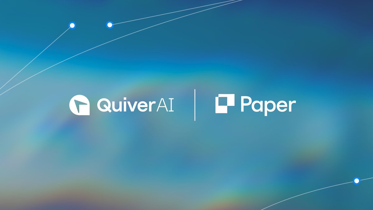 QuiverAI SVG generation comes to Paper