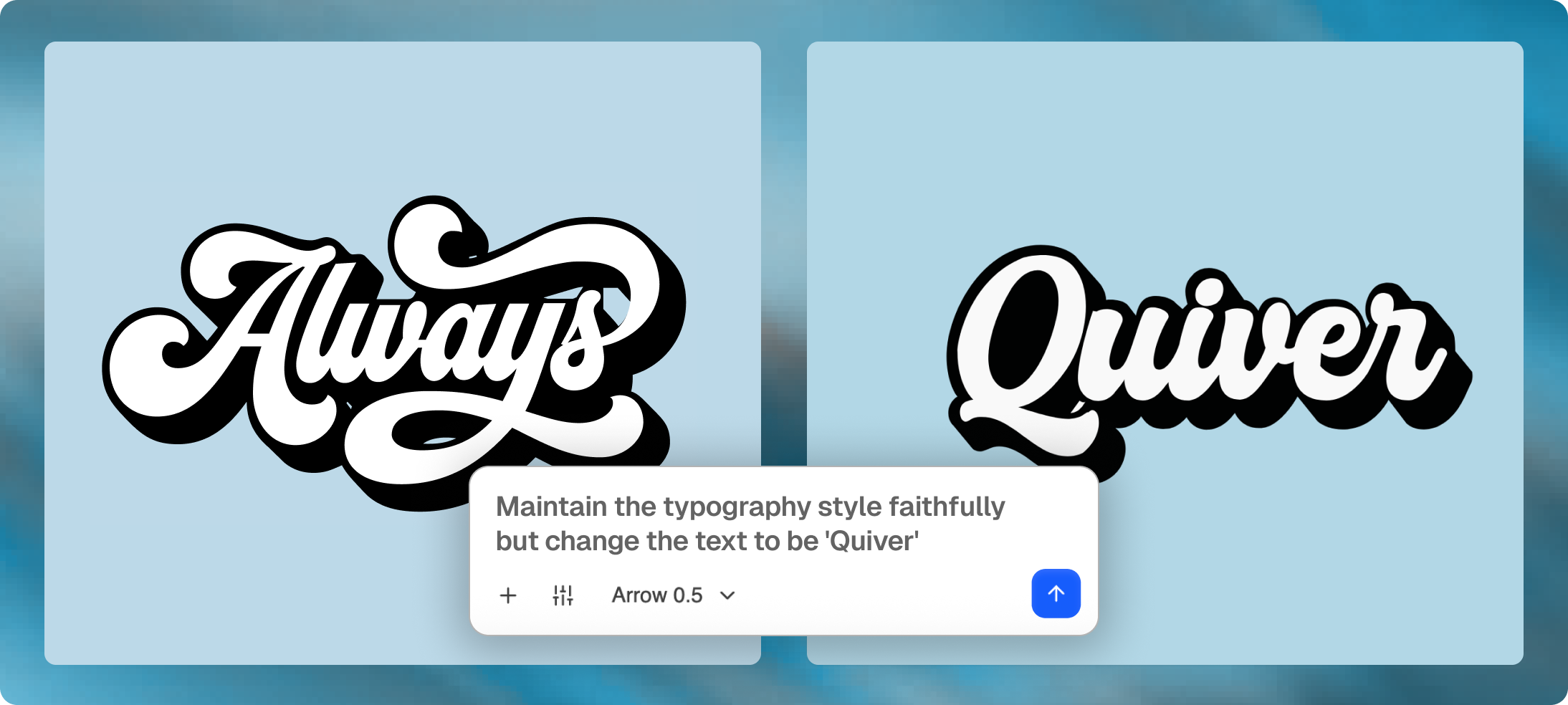 Arrow generated logos and icons